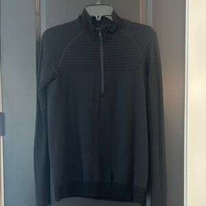 lululemon athletica Black Quarter-Zip Top